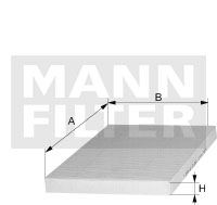 CUK25044 MANN-FILTER