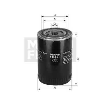 Oil Filter for MANN W77 DONALDSON P502024 HENGST H11W01 FRAM PH2830 