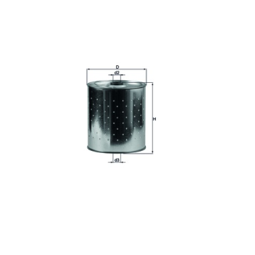 Mahle Filtros De Aceite ox85d Mercedes Benz