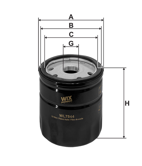 WL7544 WIX AUTOMOCIÓN
